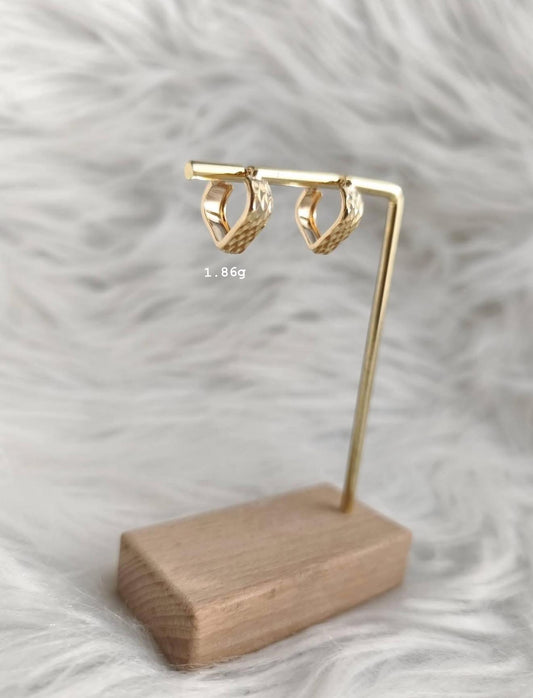 18k Hoop Earrings