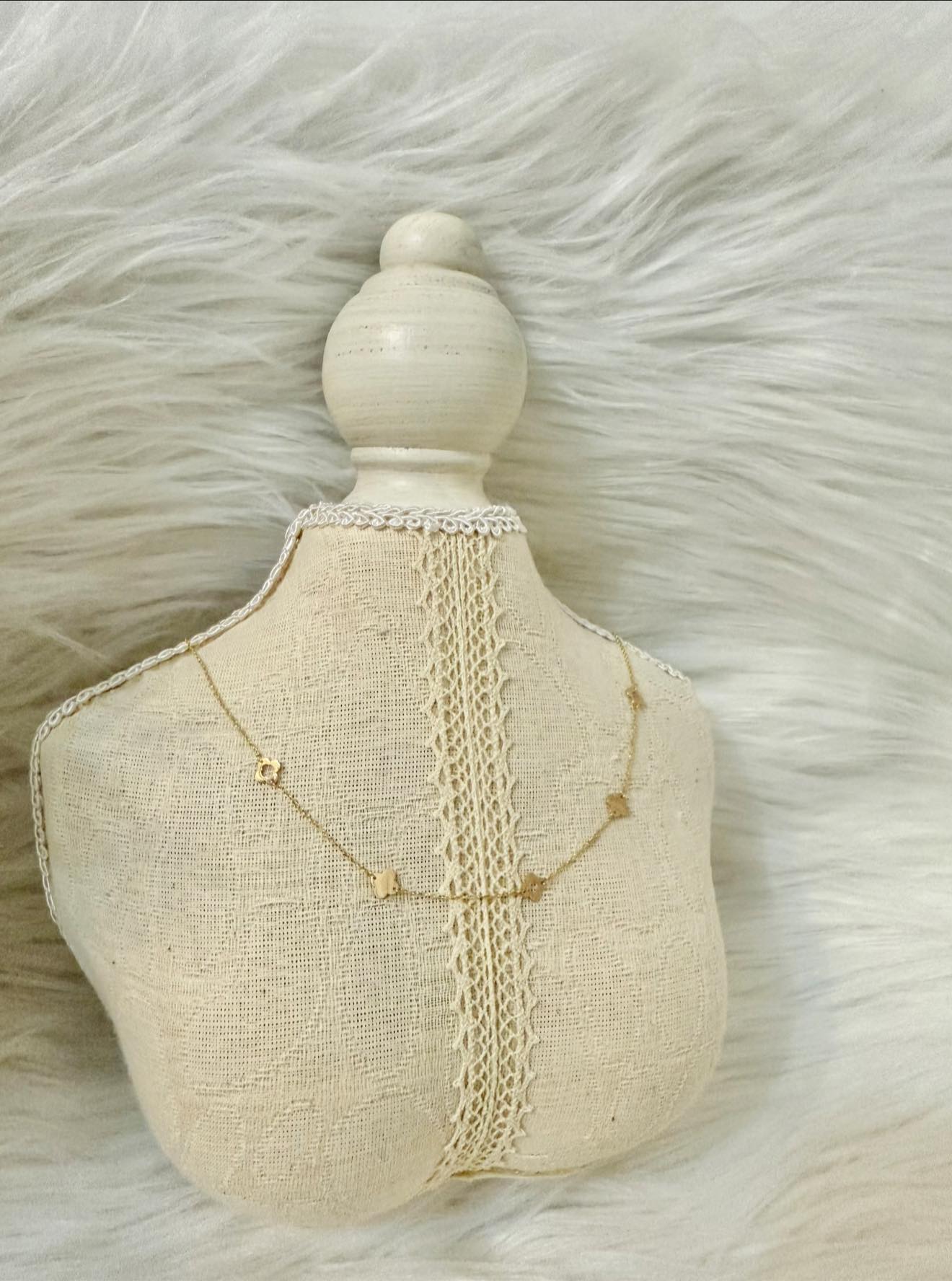 Clover 18k Necklace