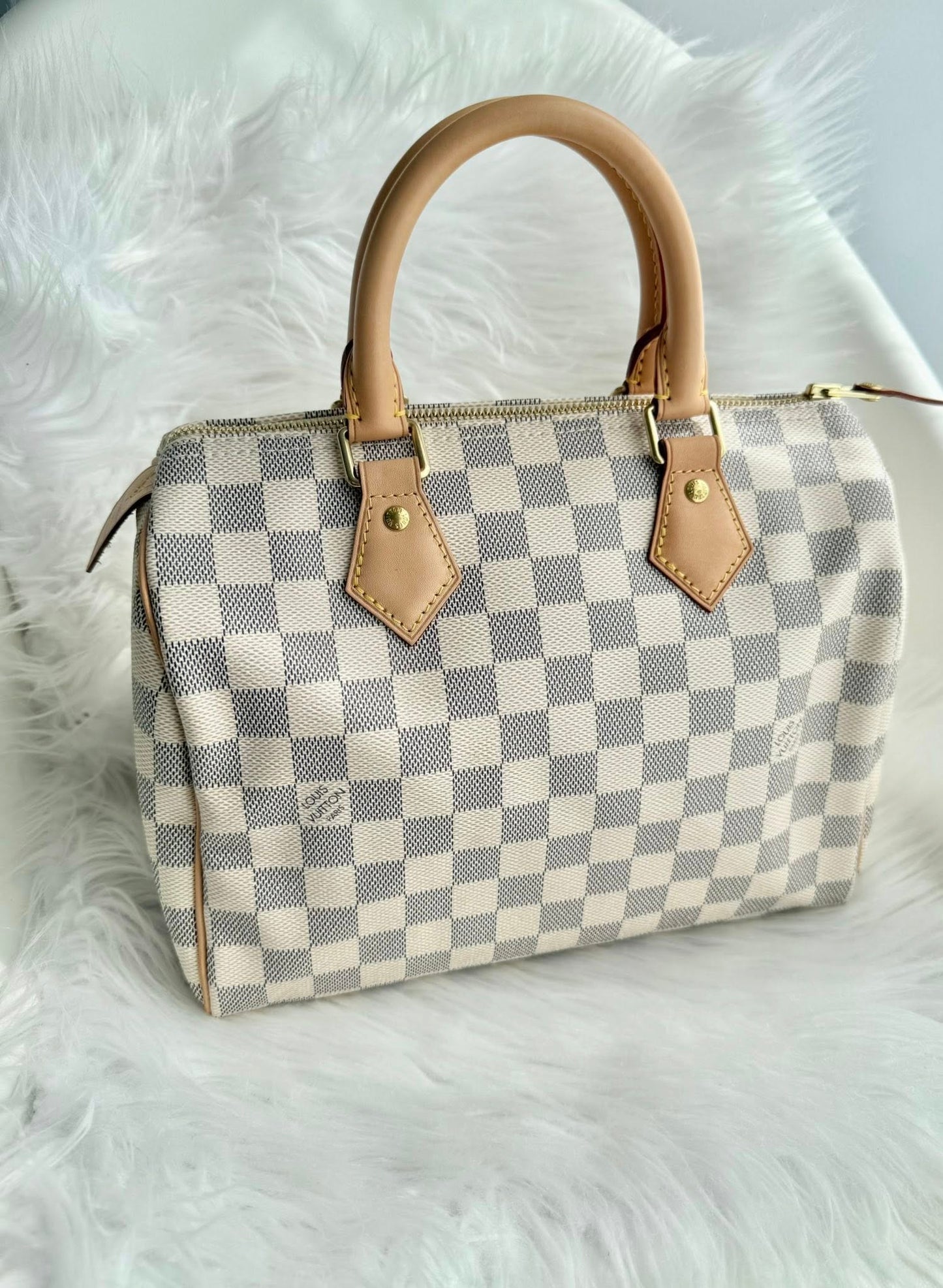Louis Vuitton Speedy 25 Damier Azur